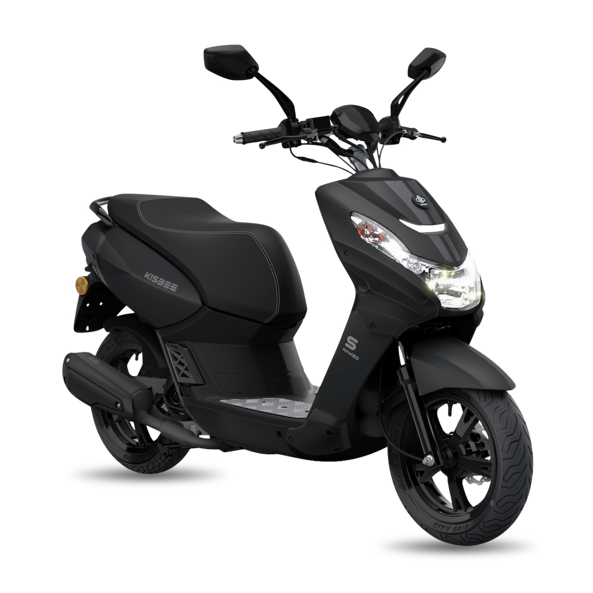 Peugeot Kisbee Naked 4-takt EU5+ Mad Black 45km/h - ÖREBRO MC SERVICE